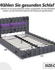 Port bed met USB & LED