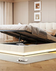 Ares opbergbed met LED‑verlichting 160x200