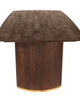 Ostara Eettafel – Bruin Mango Hout & Gouden Accenten – 240 cm