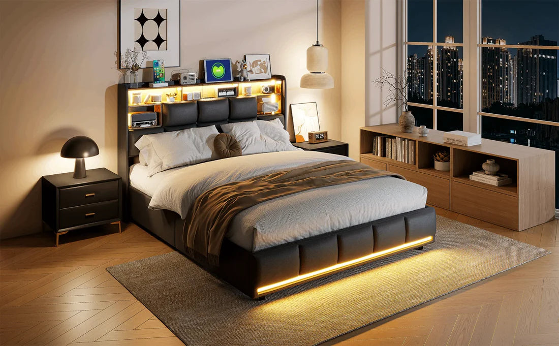 Amsterdam Bed met opbergruimte 160x200