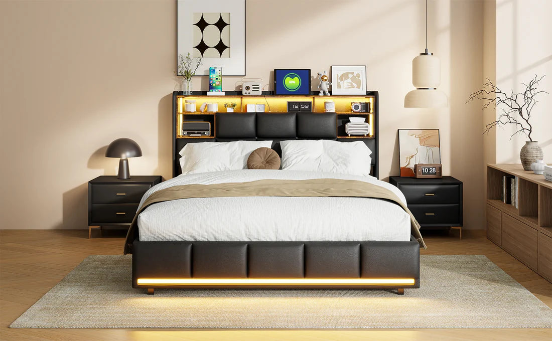 Amsterdam Bed met opbergruimte 160x200