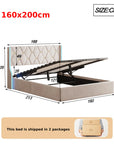 Dubai Bed met opbergruimte
