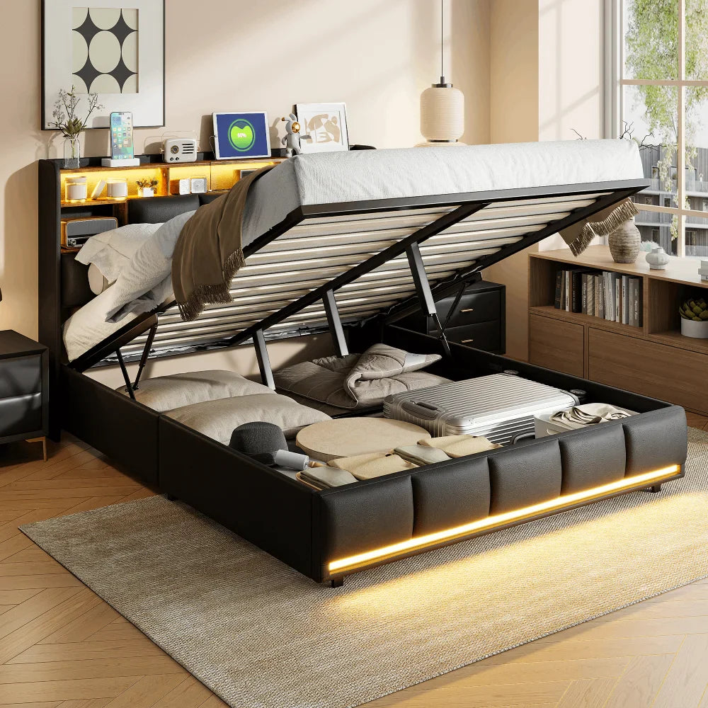 Amsterdam Bed met opbergruimte 160x200